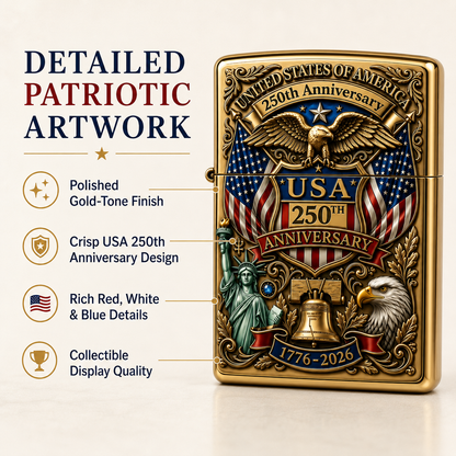 Cumonu™ Limited Edition 1776–2026 Semiquincentennial Commemorative Lighter
