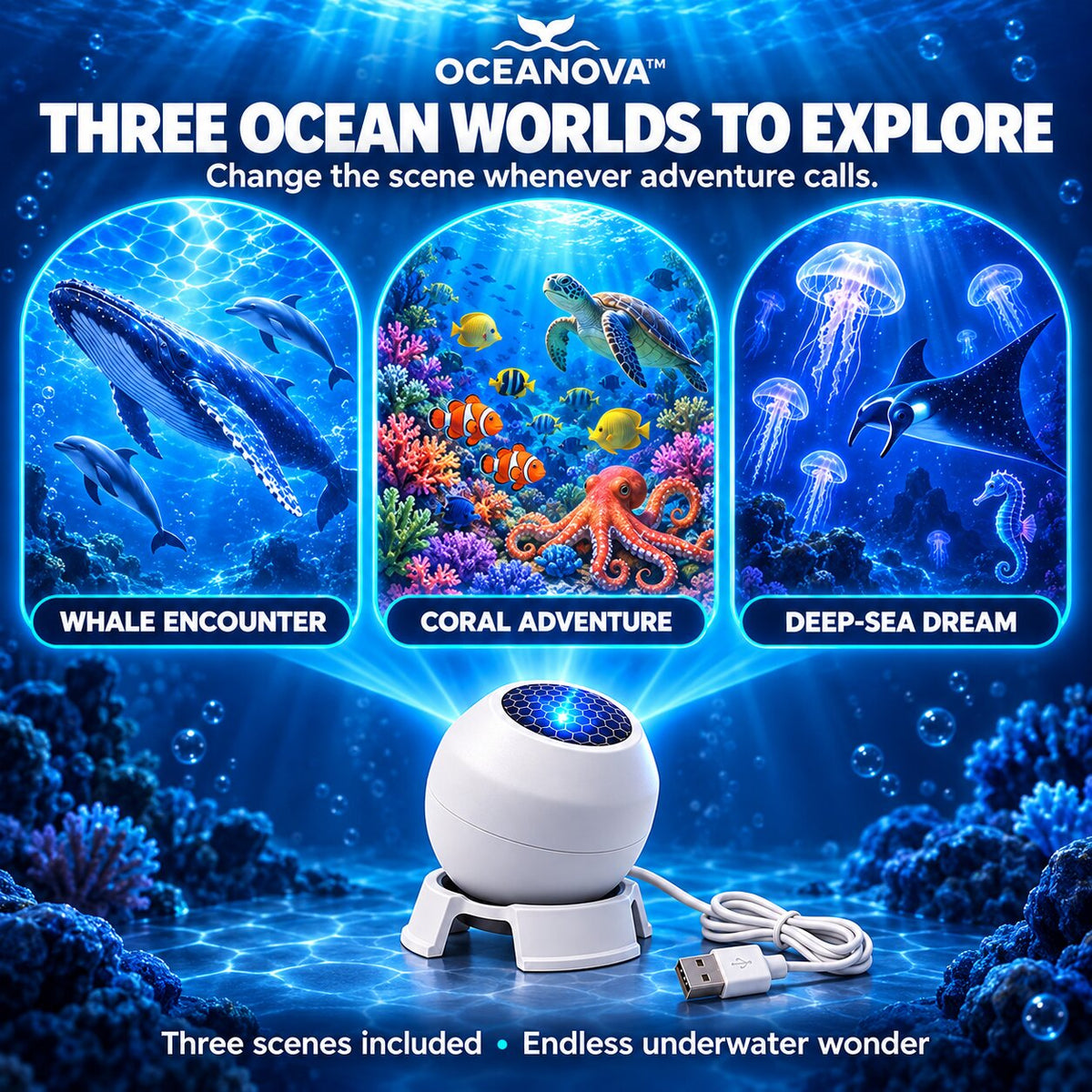 Oceanova™ Ocean Dream Projector