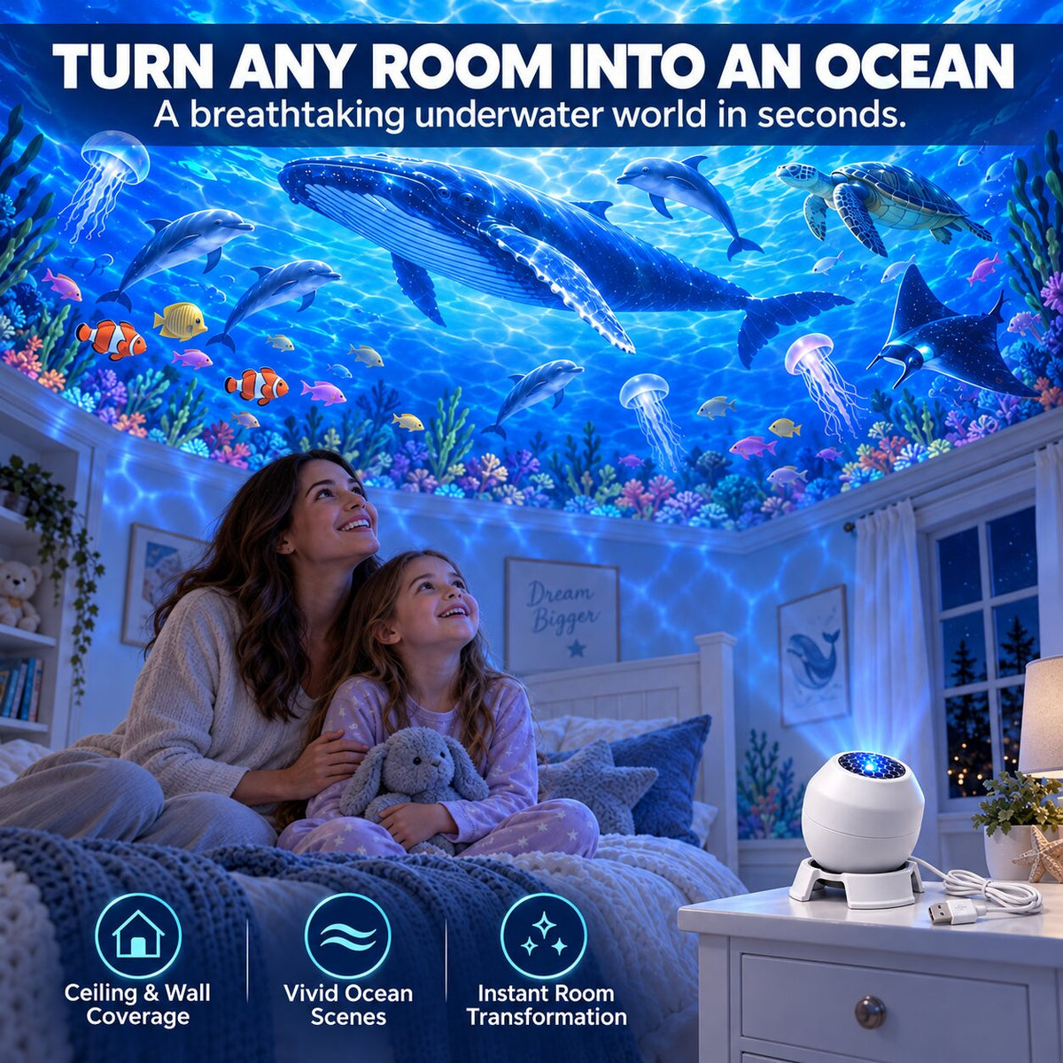 Oceanova™ Ocean Dream Projector
