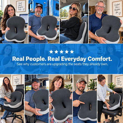 Cumonu™ ErgoEase Seat & Back Cushion